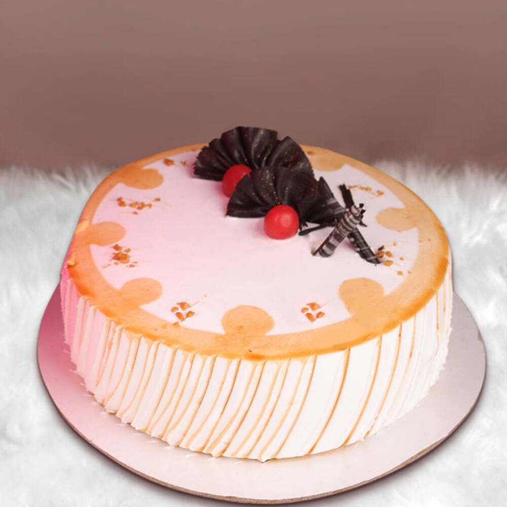 Amazing Flavour Of Butterscotch Cake, Wedding cakes Delivery in Ahmedabad –  SendGifts Ahmedabad